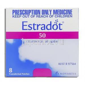 エストラドット Estradot 50mcg 経皮吸収 (Novartis)