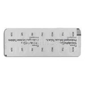 バスカルファ Vascalpha, フェロジピン 5mg 錠 (Actavis) 包装裏面