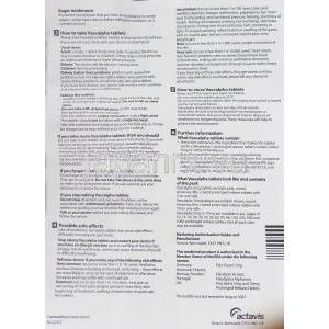 バスカルファ Vascalpha, フェロジピン 5mg 錠 (Actavis) 情報シート2