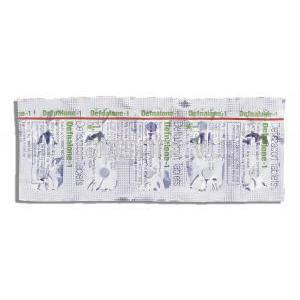 デフナロン Defnalone , カルコート ジェネリック, デフラザコート 1mg 錠 (Lupin) 包装