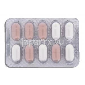 エクサーメット Exermet, ピオグリタゾン・メトホルミン30mg/500mg 箱 (Cipla) 包装