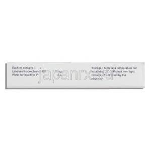 ロベット Lobet, ノルモダイン ジェネリック, ラベタロール 20mg 注射 (Smarth Life) 成分