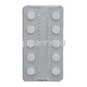 ラミクタール Lamictal, ラモトリギン 200mg 錠 (GSK) 包装裏面