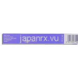 アルテース ジェネリック, ラミプリル Ramipril 2.5mg カプセル (Teva) 箱側面