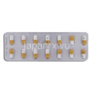 アルテース ジェネリック, ラミプリル Ramipril 2.5mg カプセル (Teva) 包装