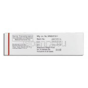 ラピゾン Rapisone, ミオナール ジェネリック, エペリゾン 50mg （アボット社） 製造者情報