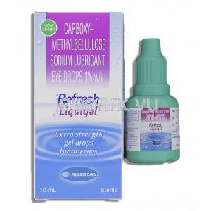 リフレッシュ リキジェル Refresh Liquigel , カルボキシメチルセルロースナトリウム 点眼薬 （Allergan）