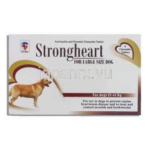 ストロングハート Strongheart　大型犬用　チュアブル錠  （Veritas Pharma） 箱