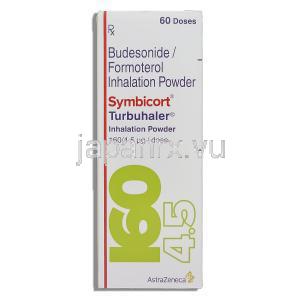 シンビコート Symbicort Turbuhaler ターブヘイラー吸入剤（ドライパウダー） 箱