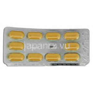 シプロフロキサシン / チニダゾール配合 (Dycip TZ ジェネリック), Ciplox-TZ, 500mg  600MG 錠 (Cipla) 包装
