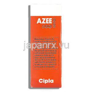 アジー Azee, ジスロマックス ジェネリック, アジスロマイシン 500mg 注射 （Cipla） 使用上注意