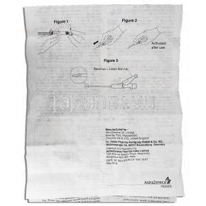 ファスロデックス Faslodex, フルベストラント 250mg 注射 （アストラゼネカ社） 情報シート4