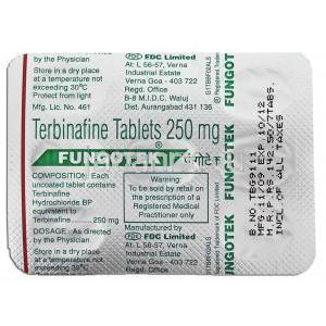 ジミッグ Zimig, テルビナフィン 250MG錠 (GSK)