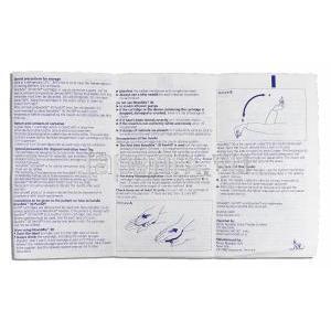 ノボミックス30 NovoMix 30, 100 IU/1ml, 3ml x 5, 充填済ペン型注射 情報シート4