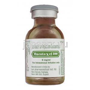 オンコタクセル OncotaXel 100, パクリタキセル 6mg x 17ml, 注射バイアル