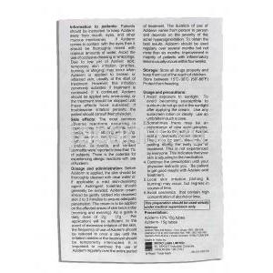 アジダーム Aziderm, アゼライン酸 10% クリーム 情報シート2