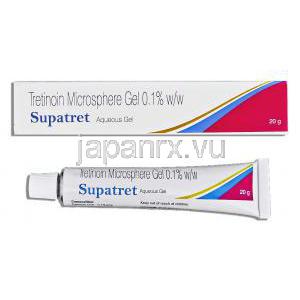 スパトレット Supatert , トレチノイン マイクロカプセル配合 0.1％ 20mg ジェル