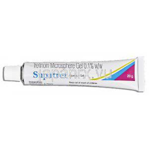 スパトレット Supatert , トレチノイン マイクロカプセル配合 0.1％ 20mg ジェル チューブ