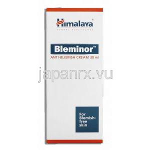ヒマラヤ Himalaya ブレミノール シミ対策 美容クリーム 箱裏面