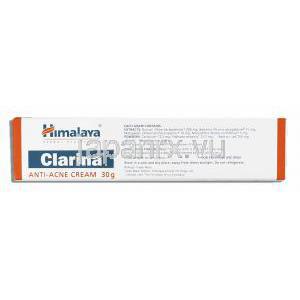 ヒマラヤ Himalaya クラリナ Clarina ニキビ予防クリーム 成分