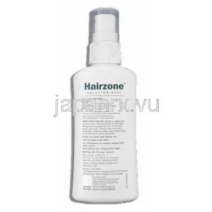 ヒマラヤ Himalaya ヘアゾーン 抜け毛対策頭皮ローション ボトル裏面