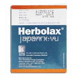 ヒマラヤ Himalaya ハーボラックス  アーユルベーダ処方慢性便秘薬 製造者情報