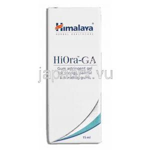 ヒマラヤ Himalaya HiOra-GA 歯肉・アーユルベーダ処方口内ジェル 箱