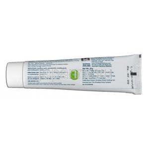 ヒマラヤ Himalaya HiOra-K アーユルベーダ処方　知覚過敏歯肉・歯茎用　歯磨き粉 チューブ裏面
