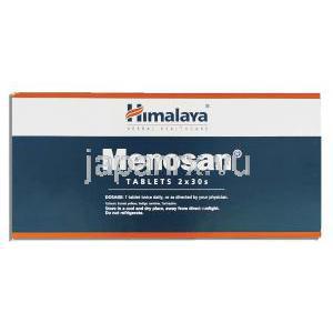 ヒマラヤ Himalaya メノサン Menosan アーユルベーダ処方更年期障害ケア 箱