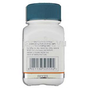 ヒマラヤ Himalaya ニーム Neem アーユルベーダ処方スキンケア ボトル側面