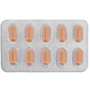 ラミブジン(エピビル/ ゼフィックスジェネリック), Lamivir HBV, 100mg 錠 (Cipla) 箱　包装