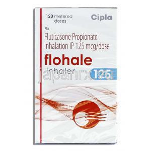 フロヘール Flohale, Advair Diskusジェネリック, サルメテロール / フルチカゾン配合 125 mcg 吸入剤