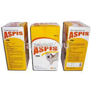 アスピス Aspis, フィプロニル 0.25% 100ml スプレー (Sava Medica) 製造者情報