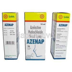 アゼナップ Azenap, アステリン ジェネリック, アゼラスチン10 ml 70MD 点鼻液噴霧用 (Sava medica) 製造者情