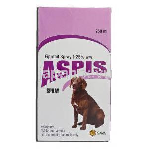 アスピス Aspis, フィプロニル, 0.25%, 250ml, スプレー 箱
