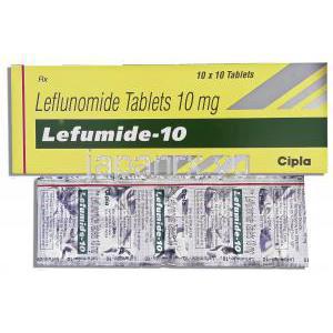 レフルノミド 10MG　錠 (Cipla)