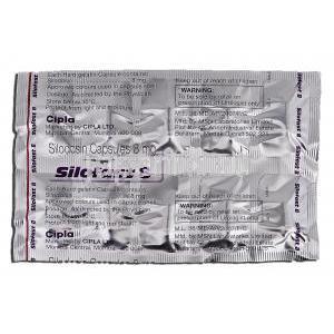 シロファースト8 Silofast 8, ユリーフ ジェネリック, シロドシン, 8mg, カプセル 包装