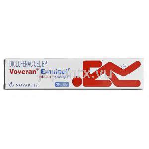 ボベラン エマルジェル Voveran Emulgel, ナボール ジェネリック, ジクロフェナク, 30g, ジェル 箱