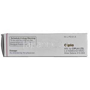 セフォプロックス-100 Cefoprox-100, バナン ジェネリック, セフポドキシム, 100mg, 錠 製造者情報