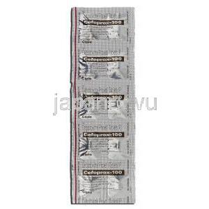 セフォプロックス-100 Cefoprox-100, バナン ジェネリック, セフポドキシム, 100mg, 錠 包装
