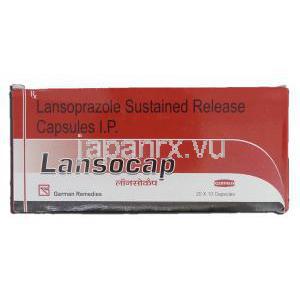 ランソキャップ Lansocap, タケプロン ジュエリック, スタンゾーム SR, 30mg, カプセル 箱