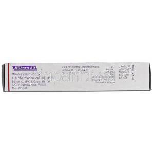 ミルボーン Milborn 50, トレドミン ジェネリック, ミルナシプラン, 50mg, カプセル 製造者情報