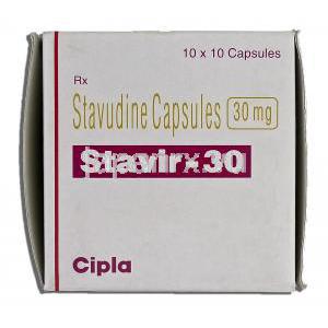 スタヴィア-30 Stavir-30, ゼリット ジェネリック,  スタブジン, 30mg, カプセル 箱
