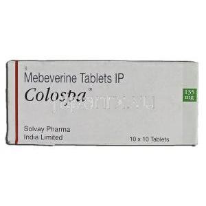 コロスパ Colospa, メベベリン, 135mg, 箱