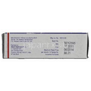 レルカ20 Lerka 20, レルカニジピン塩酸塩, 20mg, 錠 製造者情報