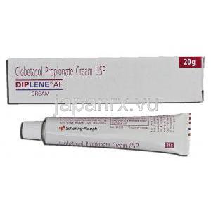 ジプレンAF Diplene AF, テノベート ジェネリク, クロベタゾール, 0.05%, 20gm, クリーム
