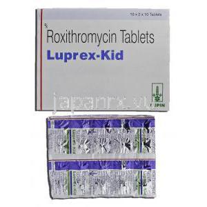 ルプレックス-キッズ Luprex-Kid, ルリッド ジェネリック, ロキシスロマイシン, 50mg, 錠