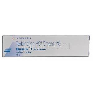 ダスキル Daskil, ラミシール ジェネリック, テルビナフィン 1%, 10g, クリーム チューブ 箱