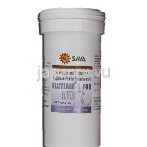 フルチエア-Ｓ100 Flutiair-s 100, サルメテロール, フルチカゾンプロピオン酸エステル , 吸入用カプ
