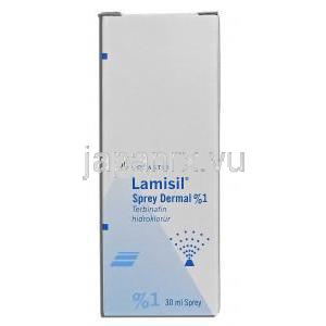 ラミシルスプレー Lamisil Sprey, テルビナフィン 1%, 30ml, 外用スプレー 箱
